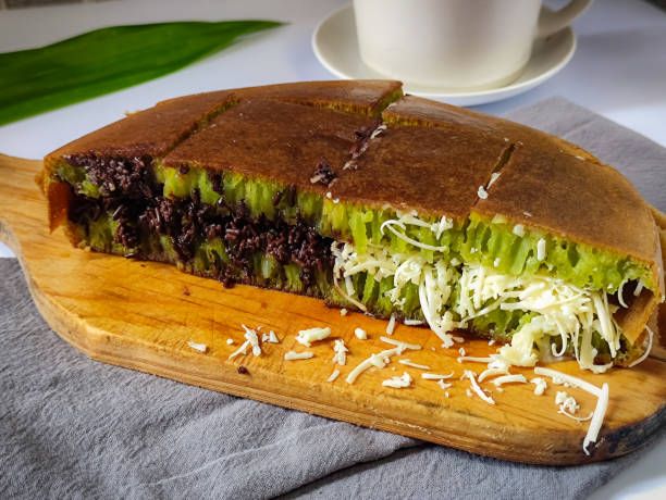 Martabak Pandan Cokelat Keju